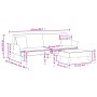 Sofá cama 2 plazas y almohadas taburete terciopelo gris oscuro de , Sofás - Ref: Foro24-3216216, Precio: 347,85 €, Descuento: %