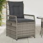 Garten-Liegestühle 2 Stück, graues Kunststoff-Rattan von , Gartenstühle - Ref: Foro24-368663, Preis: 193,61 €, Rabatt: %