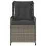 Garten-Liegestühle 2 Stück, graues Kunststoff-Rattan von , Gartenstühle - Ref: Foro24-368663, Preis: 190,94 €, Rabatt: %