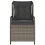 Garten-Liegestühle 2 Stück, graues Kunststoff-Rattan von , Gartenstühle - Ref: Foro24-368663, Preis: 193,61 €, Rabatt: %