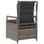 Garten-Liegestühle 2 Stück, graues Kunststoff-Rattan von , Gartenstühle - Ref: Foro24-368663, Preis: 190,94 €, Rabatt: %