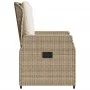 Garten-Liegestühle 2 Stück aus synthetischem Rattan in Beige. von , Gartenstühle - Ref: Foro24-368656, Preis: 225,10 €, Rabat...