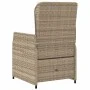Garten-Liegestühle 2 Stück aus synthetischem Rattan in Beige. von , Gartenstühle - Ref: Foro24-368656, Preis: 225,10 €, Rabat...