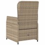 Garten-Liegestühle 2 Stück aus synthetischem Rattan in Beige. von , Gartenstühle - Ref: Foro24-368656, Preis: 243,66 €, Rabat...