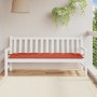 Kissen für Gartenbank aus rotem Melange-Stoff 180x50x7 cm. von , Kissen für Stühle und Sofas - Ref: Foro24-4002570, Preis: 33...