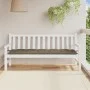 Cushion for garden bench in gray taupe melange fabric 180x50x7 cm by , Cushions for chairs and sofas - Ref: Foro24-4002572, P...