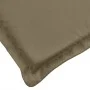 Cushion for garden bench in gray taupe melange fabric 180x50x7 cm by , Cushions for chairs and sofas - Ref: Foro24-4002572, P...