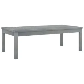 Mesa de centro de madera maciza de acacia gris 100x50x33 cm de vidaXL, Mesas de jardín - Ref: Foro24-311828, Precio: 67,30 €,...