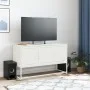 TV-Möbel aus weißem Stahl 100,5x39x60,5 cm von , TV-Möbel - Ref: Foro24-846481, Preis: 102,67 €, Rabatt: %