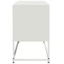 TV-Möbel aus weißem Stahl 100,5x39x60,5 cm von , TV-Möbel - Ref: Foro24-846481, Preis: 102,67 €, Rabatt: %
