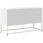 TV-Möbel aus weißem Stahl 100,5x39x60,5 cm von , TV-Möbel - Ref: Foro24-846481, Preis: 102,67 €, Rabatt: %