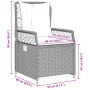 5-piece garden dining set with beige synthetic rattan cushions by , Garden sets - Ref: Foro24-3262917, Price: 511,59 €, Disco...