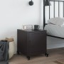 Mesita de noche acero negra 36x39x43,5 cm de , Mesitas de noche - Ref: Foro24-846614, Precio: 47,95 €, Descuento: %