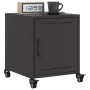 Mesita de noche acero negra 36x39x43,5 cm de , Mesitas de noche - Ref: Foro24-846614, Precio: 47,95 €, Descuento: %