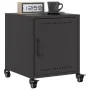 Mesita de noche acero negra 36x39x43,5 cm de , Mesitas de noche - Ref: Foro24-846614, Precio: 47,48 €, Descuento: %