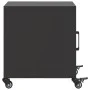 Mesita de noche acero negra 36x39x43,5 cm de , Mesitas de noche - Ref: Foro24-846614, Precio: 47,48 €, Descuento: %