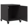 Mesita de noche acero negra 36x39x43,5 cm de , Mesitas de noche - Ref: Foro24-846614, Precio: 47,48 €, Descuento: %