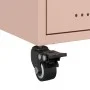 Nachttische, 2 Stück, rosa Stahl, 36x39x43,5 cm. von , Nachttische - Ref: Foro24-846707, Preis: 80,49 €, Rabatt: %