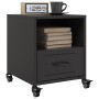 Nachttische 2 Stück, Schwarz, aus Stahl, 36x39x43,5 cm. von , Nachttische - Ref: Foro24-846705, Preis: 77,16 €, Rabatt: %