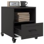 Nachttische 2 Stück, Schwarz, aus Stahl, 36x39x43,5 cm. von , Nachttische - Ref: Foro24-846705, Preis: 77,16 €, Rabatt: %