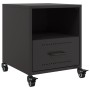 Nachttische 2 Stück, Schwarz, aus Stahl, 36x39x43,5 cm. von , Nachttische - Ref: Foro24-846705, Preis: 77,16 €, Rabatt: %