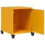 Zwei Nachttische aus gelbem Senfgelbem Stahl, 36x39x43,5 cm. von , Nachttische - Ref: Foro24-846621, Preis: 74,78 €, Rabatt: %