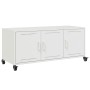 TV-Möbel aus kaltgewalztem Stahl in Weiß 100,5x39x43,5 cm von , TV-Möbel - Ref: Foro24-846649, Preis: 97,19 €, Rabatt: %