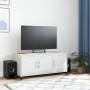 TV-Möbel aus kaltgewalztem Stahl in Weiß 100,5x39x43,5 cm von , TV-Möbel - Ref: Foro24-846649, Preis: 97,19 €, Rabatt: %