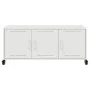 TV-Möbel aus kaltgewalztem Stahl in Weiß 100,5x39x43,5 cm von , TV-Möbel - Ref: Foro24-846649, Preis: 99,69 €, Rabatt: %