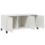 TV-Möbel aus kaltgewalztem Stahl in Weiß 100,5x39x43,5 cm von , TV-Möbel - Ref: Foro24-846649, Preis: 97,19 €, Rabatt: %
