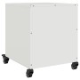 Nachttische, 2 Stück, weißer Stahl, 36x39x43,5 cm. von , Nachttische - Ref: Foro24-846637, Preis: 99,14 €, Rabatt: %