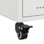 Mesitas de noche 2 unidades acero blanco 36x39x43,5 cm by , Nightstands - Ref: Foro24-846637, Price: 99,14 €, Discount: %