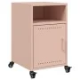 Mesita de noche acero rosa 36x39x59 cm de , Mesitas de noche - Ref: Foro24-846718, Precio: 47,80 €, Descuento: %