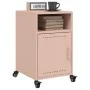 Nachttisch aus rosa Stahl 36x39x59 cm von , Nachttische - Ref: Foro24-846718, Preis: 47,80 €, Rabatt: %