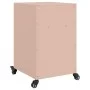 Mesita de noche acero rosa 36x39x59 cm de , Mesitas de noche - Ref: Foro24-846718, Precio: 47,80 €, Descuento: %