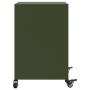 Nachttisch aus olivgrünem Stahl, 36x39x59 cm. von , Nachttische - Ref: Foro24-846724, Preis: 65,23 €, Rabatt: %