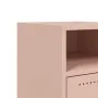 Mesita de noche acero rosa 36x39x59 cm de , Mesitas de noche - Ref: Foro24-846718, Precio: 47,80 €, Descuento: %