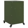 Nachttisch aus olivgrünem Stahl, 36x39x59 cm. von , Nachttische - Ref: Foro24-846724, Preis: 64,41 €, Rabatt: %