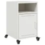 Nachttisch aus weißem Stahl 36x39x59 cm von , Nachttische - Ref: Foro24-846726, Preis: 46,67 €, Rabatt: %