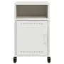 Nachttisch aus weißem Stahl 36x39x59 cm von , Nachttische - Ref: Foro24-846726, Preis: 46,67 €, Rabatt: %