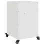 Nachttisch aus weißem Stahl 36x39x59 cm von , Nachttische - Ref: Foro24-846726, Preis: 46,67 €, Rabatt: %