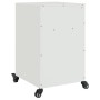 Nachttisch aus weißem Stahl 36x39x59 cm von , Nachttische - Ref: Foro24-846726, Preis: 47,13 €, Rabatt: %