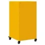 Aparador de acero amarillo mostaza 36x39x72 cm by , Sideboards - Ref: Foro24-846677, Price: 76,46 €, Discount: %