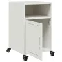 Nachttisch aus weißem Stahl 36x39x59 cm von , Nachttische - Ref: Foro24-846726, Preis: 46,67 €, Rabatt: %