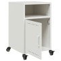 Nachttisch aus weißem Stahl 36x39x59 cm von , Nachttische - Ref: Foro24-846726, Preis: 47,13 €, Rabatt: %