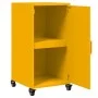 Aparador de acero amarillo mostaza 36x39x72 cm by , Sideboards - Ref: Foro24-846677, Price: 76,46 €, Discount: %