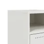 Nachttisch aus weißem Stahl 36x39x59 cm von , Nachttische - Ref: Foro24-846726, Preis: 46,67 €, Rabatt: %