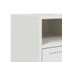 Nachttisch aus weißem Stahl 36x39x59 cm von , Nachttische - Ref: Foro24-846726, Preis: 47,13 €, Rabatt: %