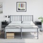 Nachttische, 2 Stück, anthrazitgraues Stahl, 36x39x60,5 cm. von , Nachttische - Ref: Foro24-846559, Preis: 81,53 €, Rabatt: %
