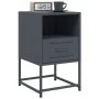 Mesitas de noche 2 unidades acero gris antracita 36x39x60,5 cm de , Mesitas de noche - Ref: Foro24-846559, Precio: 80,76 €, D...